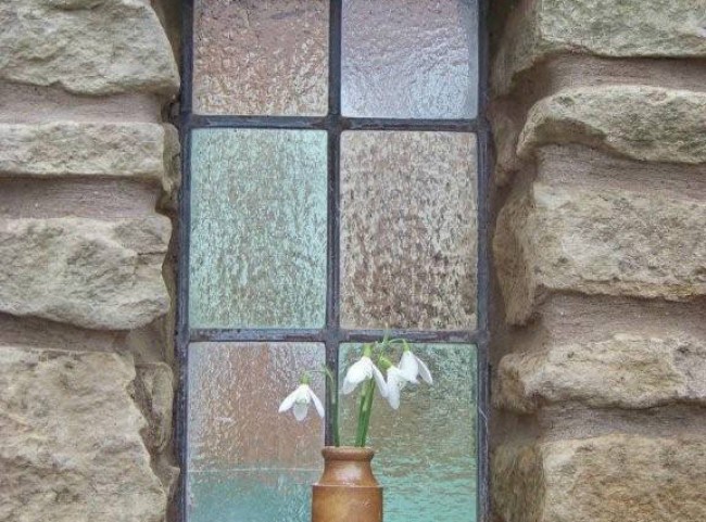 Stone Wall with Window Detail