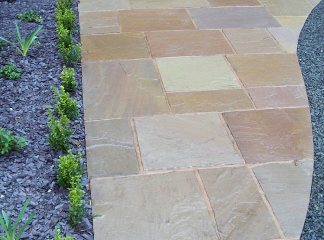 Natural Stone Paving Water Feature