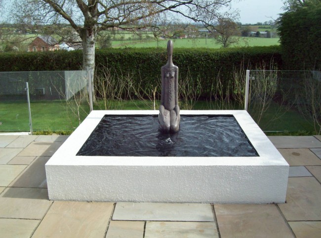 Contemporary Helen Sinclair Water Feature