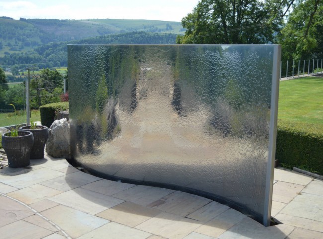 Large Stainless Steel Water Feature